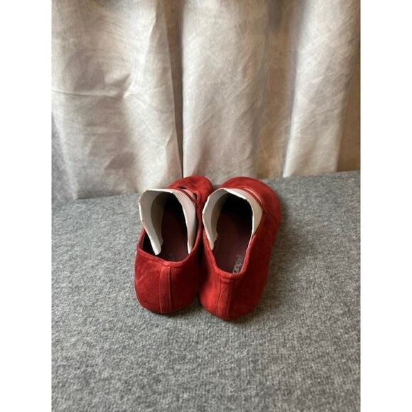 Jeffrey Campbell Burgundy Suede Loafers - Picture 3 of 8